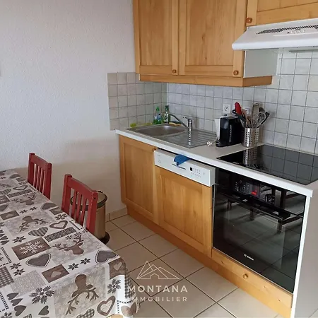 Apartment 2 Pieces Avec Balcon Et Garage, Ideal 4 Pers, Juste 200m Des Telecabines